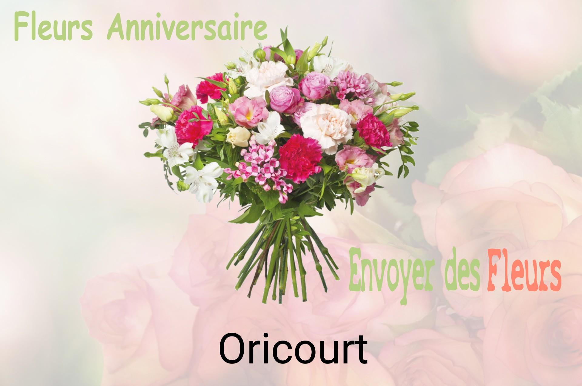 Bouquet de fleurs d’anniversaire livré à Oricourt
